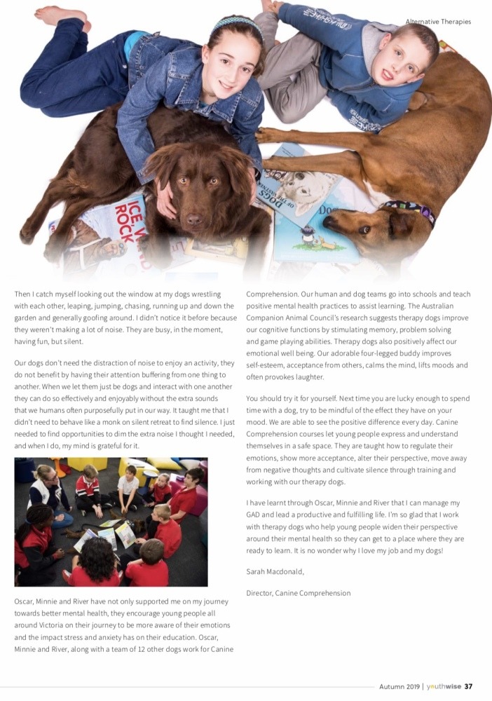 Canine Comprehension: Dog Assisted Learning Melbourne