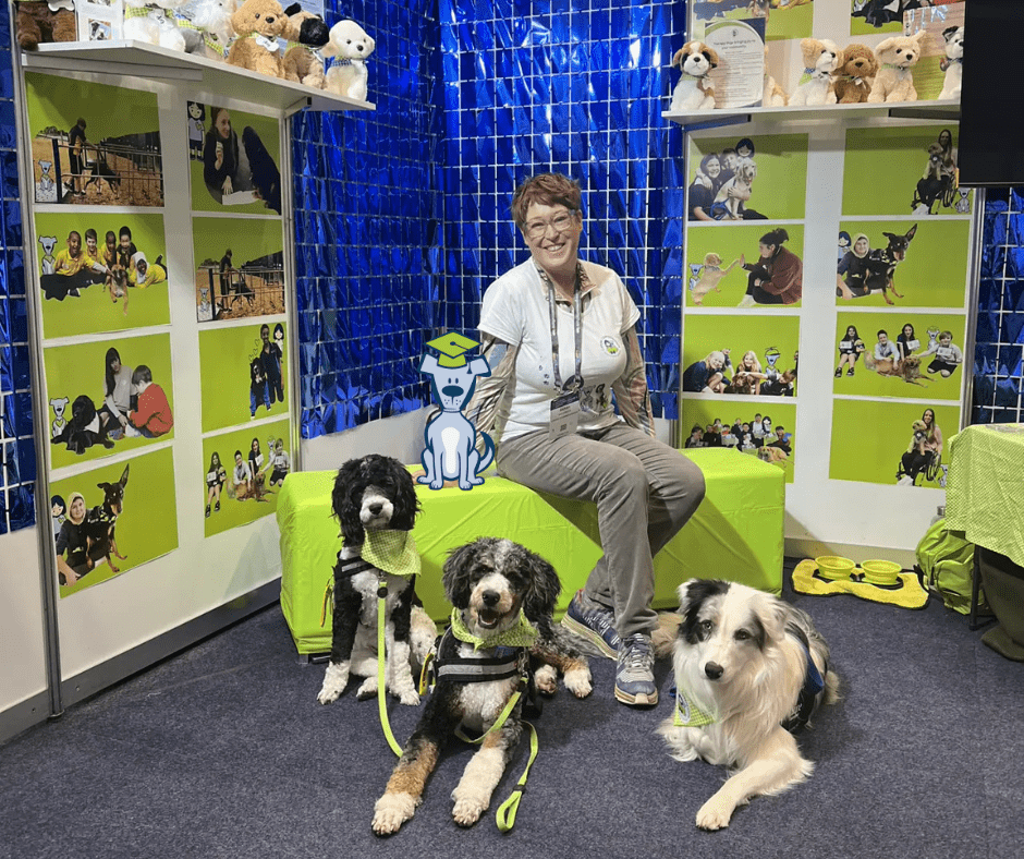 Sarah and Canine Comprehension dogs