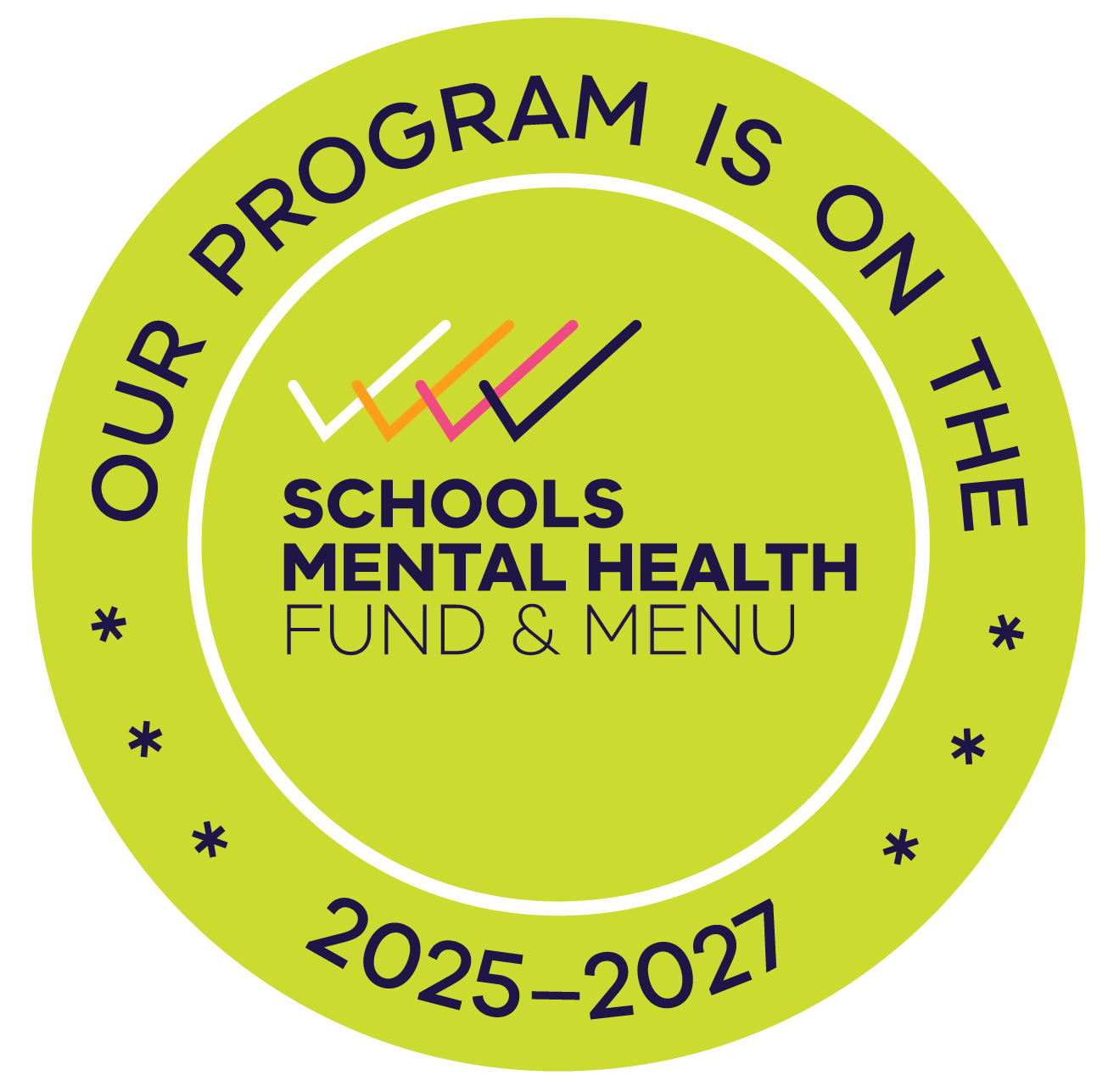Our program is on the Victorian Department of Education's Schools Mental Health Fund & Menu